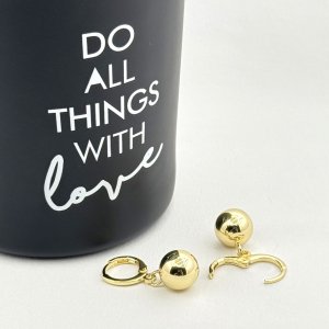 Cercei placati cu aur 18K – CRISSA