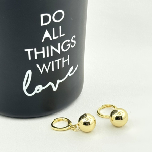 Cercei placati cu aur 18K – CRISSA