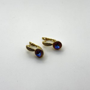 Cercei placati aur 18k eleganti Cercei placati aur 18k eleganti