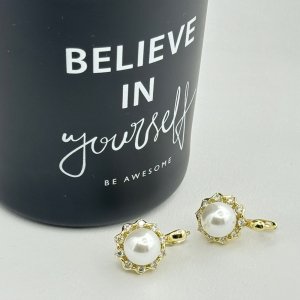 Cercei placati cu aur 18K – CRISSA Cercei placati cu aur 18K – CRISSA