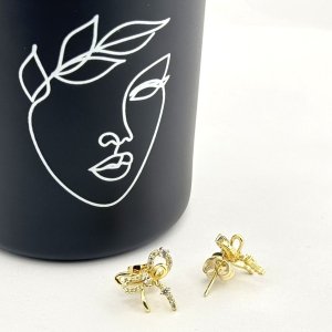 Cercei placati cu aur 18K – CRISSA