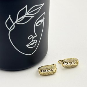 Cercei placati cu aur 18K – CRISSA Cercei placati cu aur 18K – CRISSA