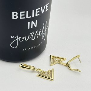 Cercei placati cu aur 18K – CRISSA Cercei placati cu aur 18K – CRISSA