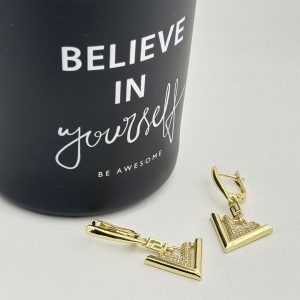 Cercei placati cu aur 18K – CRISSA Cercei placati cu aur 18K – CRISSA