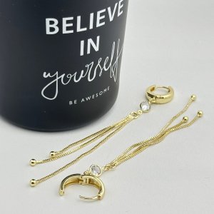 Cercei placati cu aur 18K – CRISSA