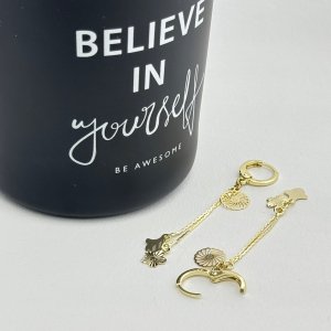 Cercei placati cu aur 18K – CRISSA