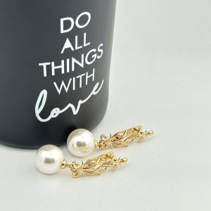 Cercei placati cu aur 18K – CRISSA