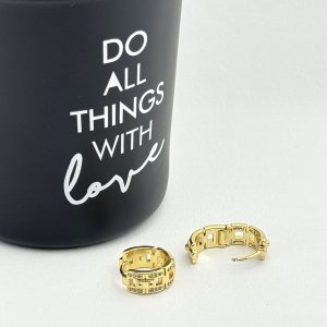 Cercei placati cu aur 18K – CRISSA