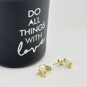 Cercei placati cu aur 18K – CRISSA