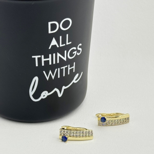 Cercei placati cu aur 18K – CRISSA