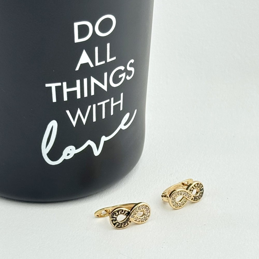 Cercei placati cu aur 18K – CRISSA