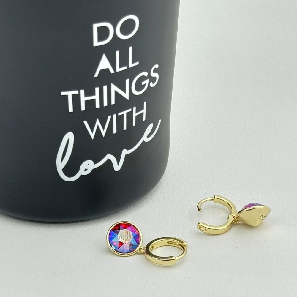 Cercei placati cu aur 18K – CRISSA