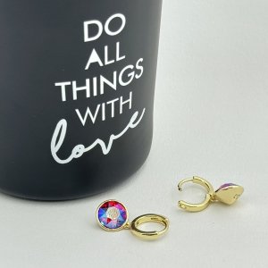 Cercei placati cu aur 18K – CRISSA