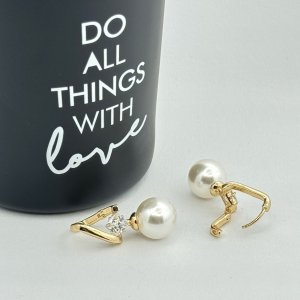 Cercei placati cu aur 18K – CRISSA