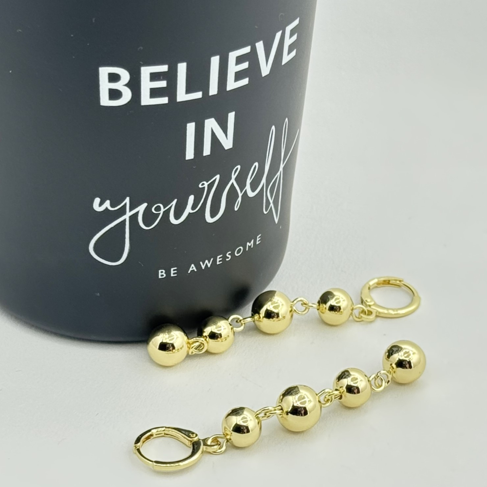 Cercei placati cu aur 18K – CRISSA