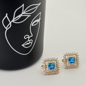 Cercei placati aur 18k mari Cercei placati aur 18k mari
