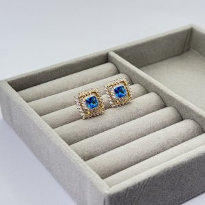 Cercei placati aur 18k mari Cercei placati aur 18k mari