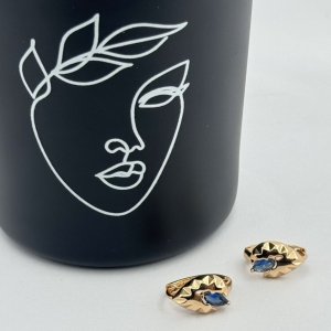 Cercei placati aur 18k mici