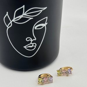 Cercei placati aur 18k mici