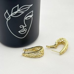 Cercei placati aur 18k moderni