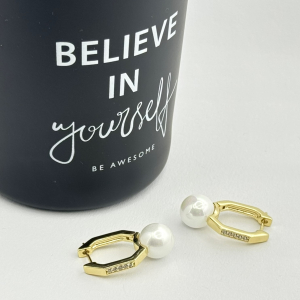 Cercei placati cu aur 18K – CRISSA