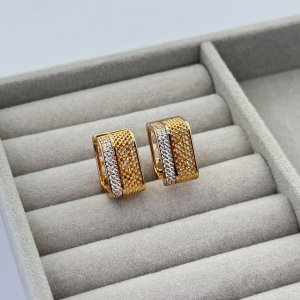 Cercei placati aur 18k statement
