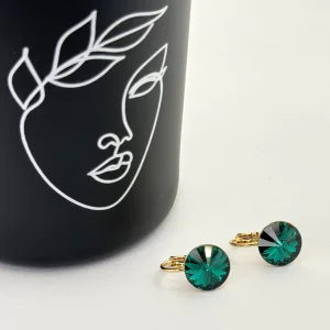 Cercei placati aur 18k tortite Cercei placati aur 18k tortite