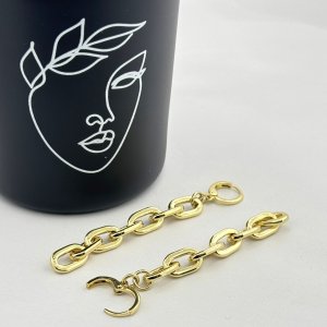 Cercei placati cu aur 18K – CRISSA