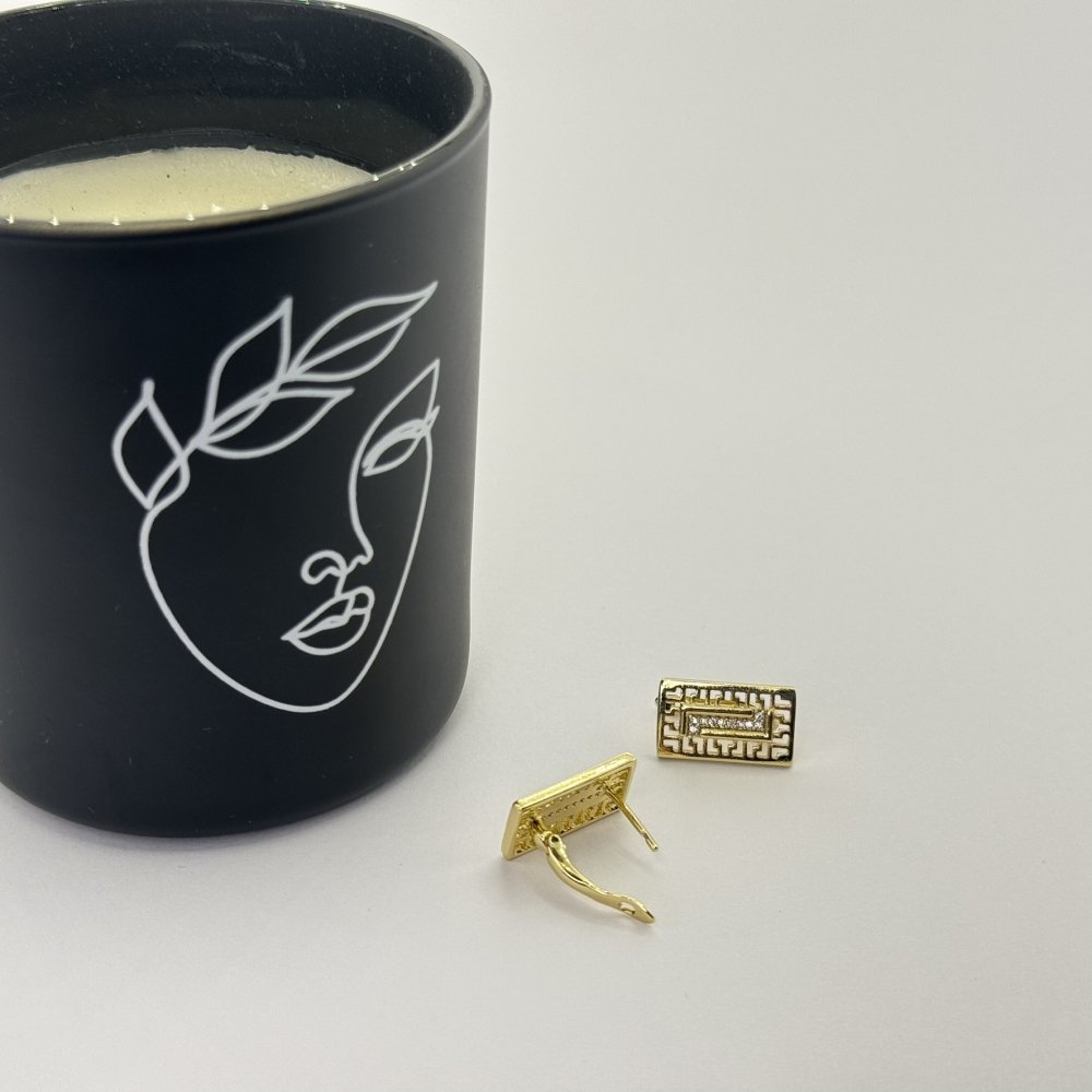 Cercei placati aur aur 18k Cercei placati aur aur 18k