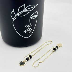 Cercei placati aur galben 18k Cercei placati aur galben 18k