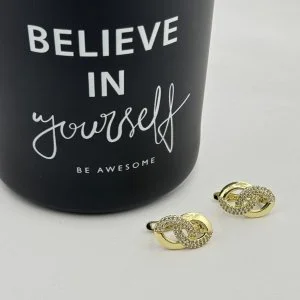 Cercei placati aur galben 18k Cercei placati aur galben 18k