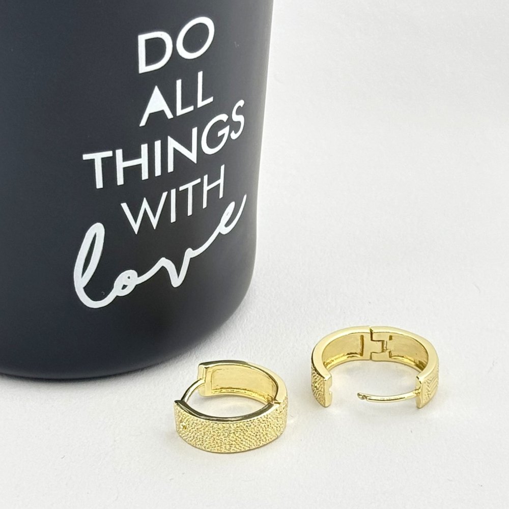 Cercei placati cu aur 18K – CRISSA Cercei placati cu aur 18K – CRISSA