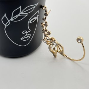 Cercel placat cu aur 18k earcuff