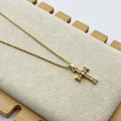 Colier placat aur 18k