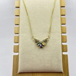 Colier dama placat aur 18k fluture