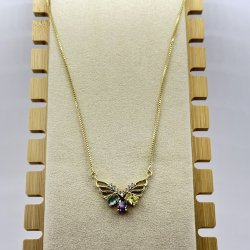 Colier dama placat aur 18k fluture