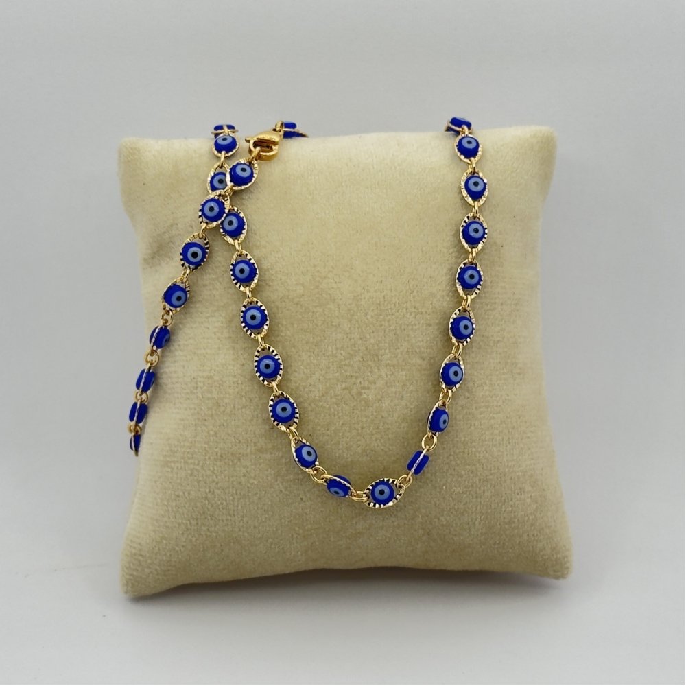 Colier dama placat aur 18k Ochiul lui Horus