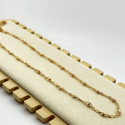 Colier placat aur rose 18k