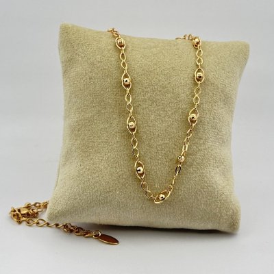 Colier placat aur rose 18k