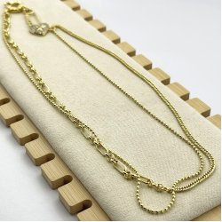 Colier placat aur 18k