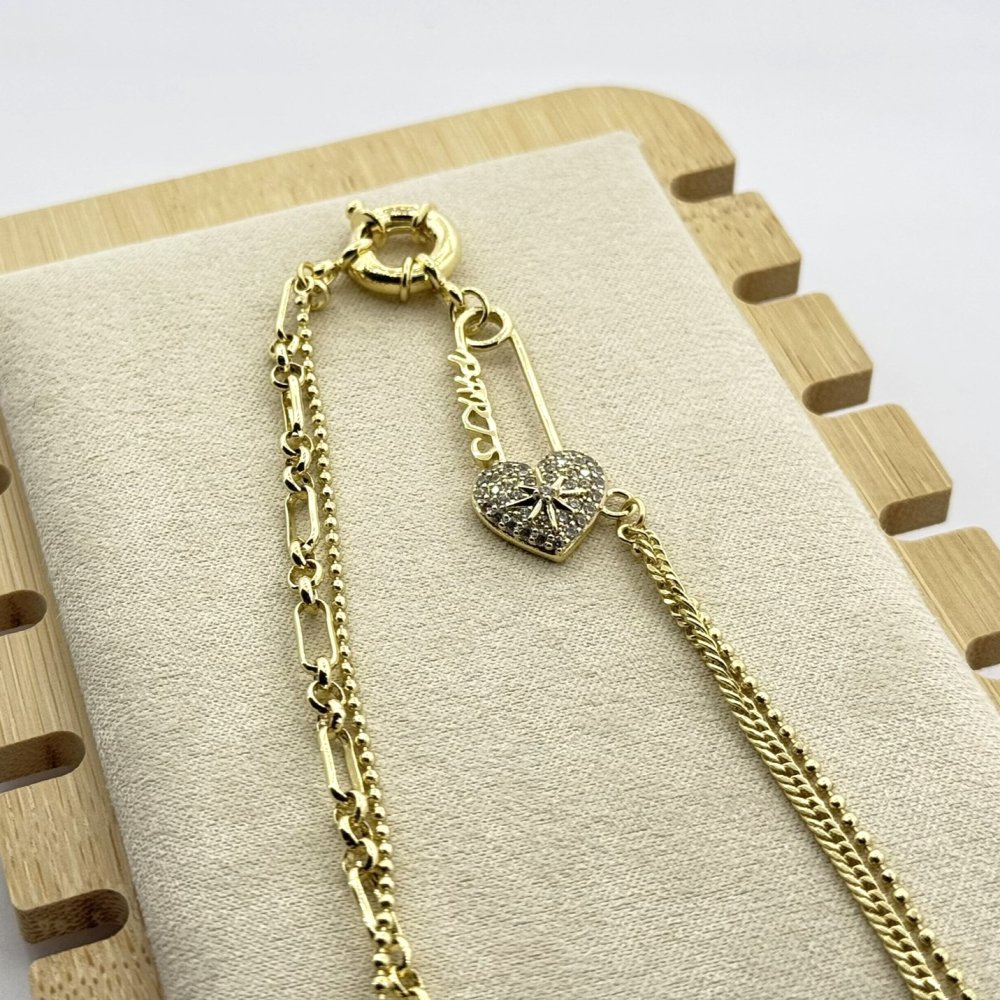 Colier placat aur 18k Colier placat aur 18k