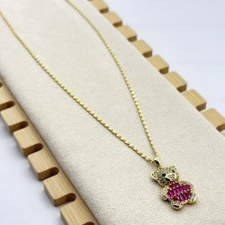 Colier placat aur 18k