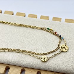 Colier placat aur 18k Colier placat aur 18k