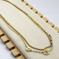 Colier placat aur 18k Colier placat aur 18k