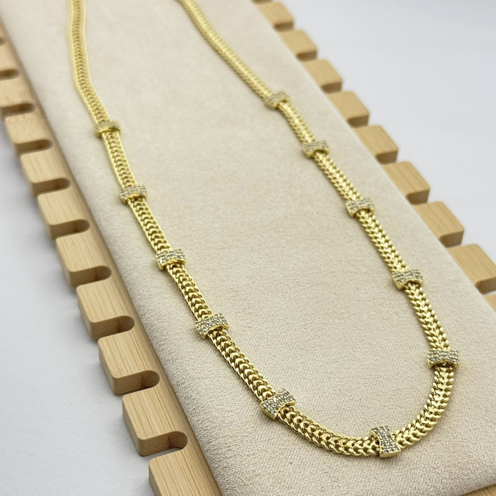 Colier placat aur 18k