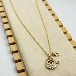 Colier placat aur 18k