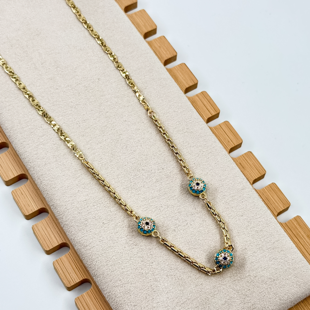Colier placat aur 18k
