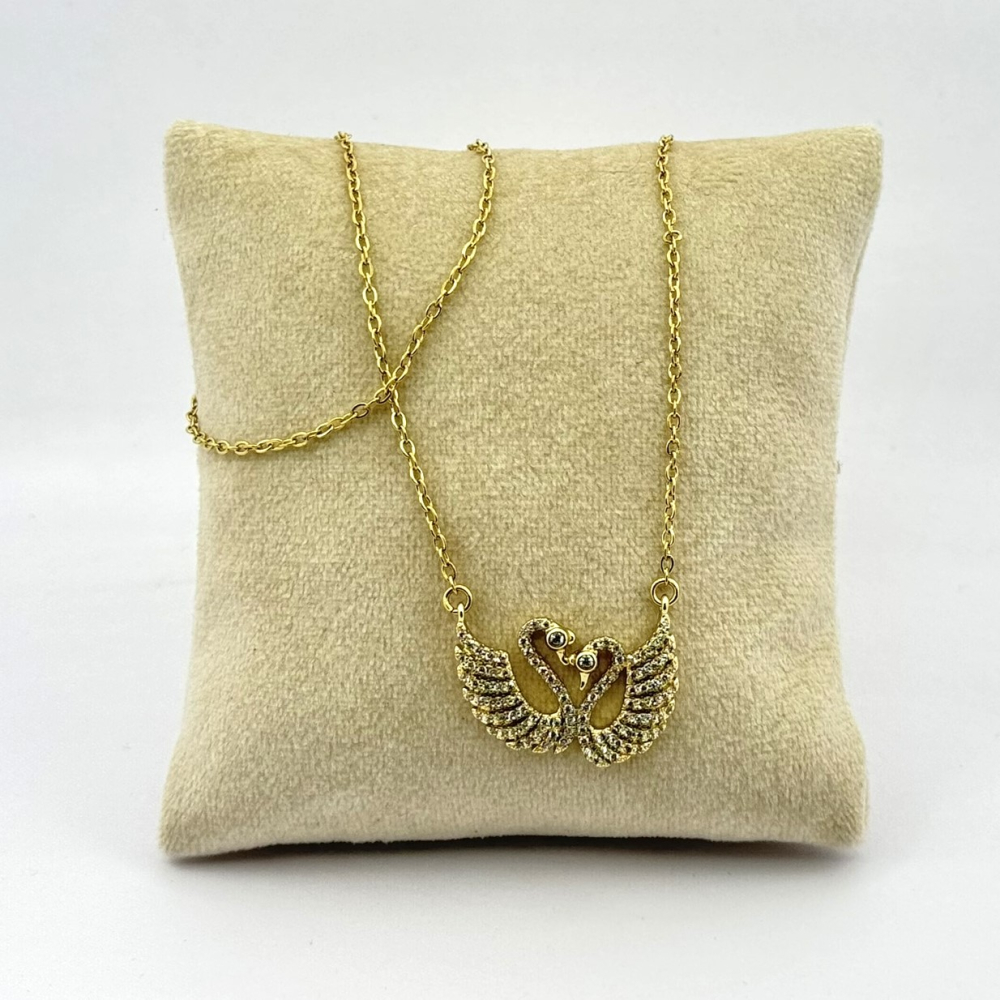 Colier placat aur 18k cu pandantiv