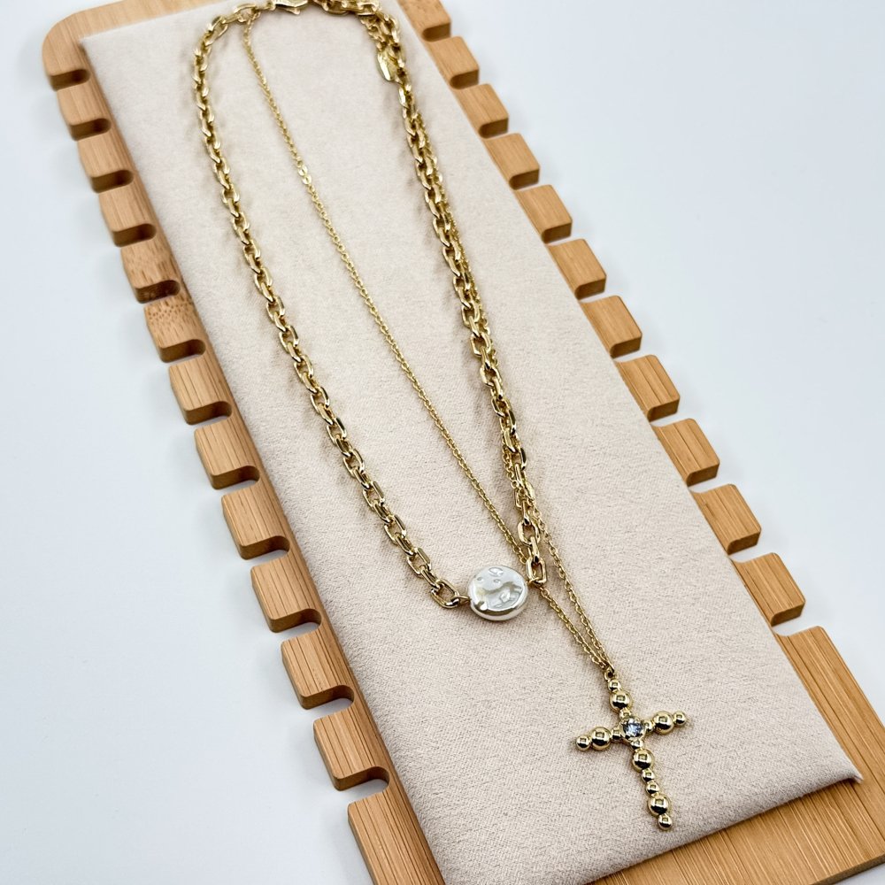 Colier placat aur 18k