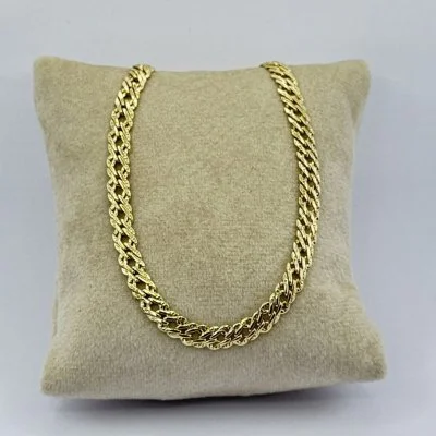 Colier placat aur 18k masiv
